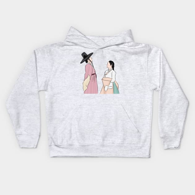 The Story Of Park Marriage Contract Korean Drama Kids Hoodie by ArtRaft Pro